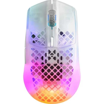 Afbeelding van Steelseries Aerox 3 Wireless Ghost (2022 Edition) Draadloze Gaming Muis Ghost/Doorzichtig