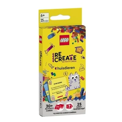 Afbeelding van Lego ReCreate Activity Cards: Huisdieren (Kaartspellen)