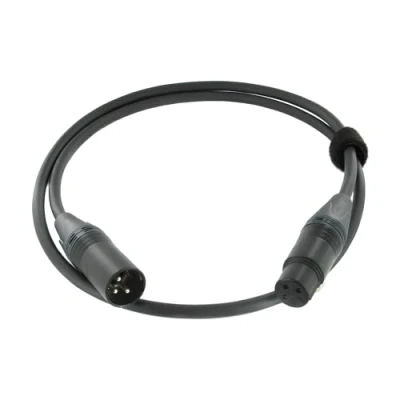 Afbeelding van Cordial CPM 1 FM XLR Verbindingskabel [1x bus 1x stekker] 1.00 m Zwart
