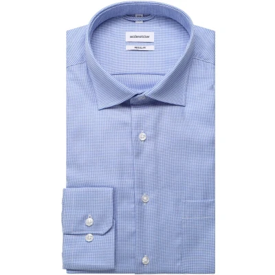 Afbeelding van Seidensticker Business Regular Zakelijk overhemd, Heren, Maat: 42, Light blue