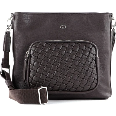Afbeelding van GERRY WEBER Schoudertas Wave Shoulder Bag LVZ Dark Brown Bruine