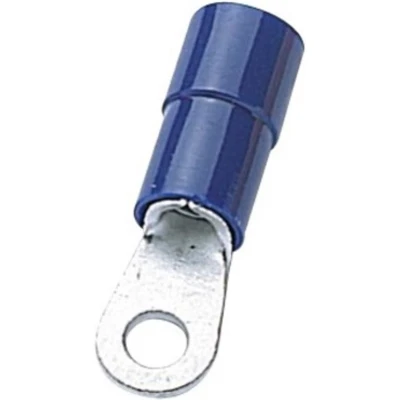 Afbeelding van Ring kabelschoen (m) 6,0mm (M6) / blauw (100 stuks)