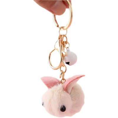 Afbeelding van Boraboi® Schattige Pluche Sleutelhanger met Karabijnhaak voor Stijlvolle Decoratie en Gebruik