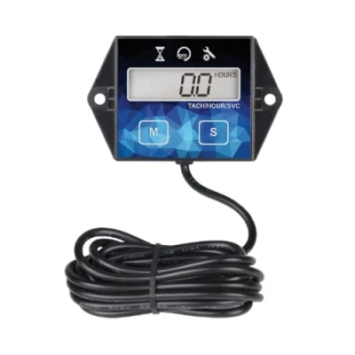 Afbeelding van Yooreal Kleine Motor Urenteller Toerenteller Waterdicht Ontwerp voor Grasmaaier Generator Kettingzaag Buitenboordmotor Sneeuwblazer Jet Ski Crossmotor