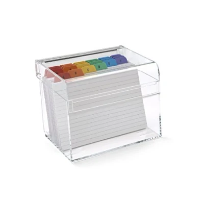 Afbeelding van OSCO Clear Acryl Index Box Large