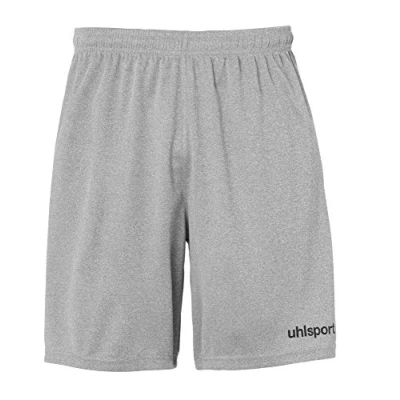 Afbeelding van Uhlsport Center Basic Short Heren Donkergrijs Gemeleerd / Zwart Maat: M