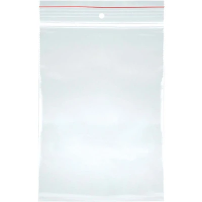 Afbeelding van OFFICER PRODUCTS Zip zak met druksluiting 4 x 6 cm / 100 stuks (1 stuk) transparant glashelder/ritszakken Set/ritszak/polyzak/van vaste LDPE folie geschikt voor levensmiddelen