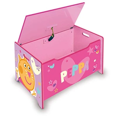 Afbeelding van Peppa Pig Houten Speelgoed Kist 8430957139850