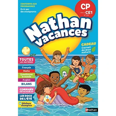 Afbeelding van Cahier de Vacances 2024 du CP vers le CE1 Nathan 6/7 ANS