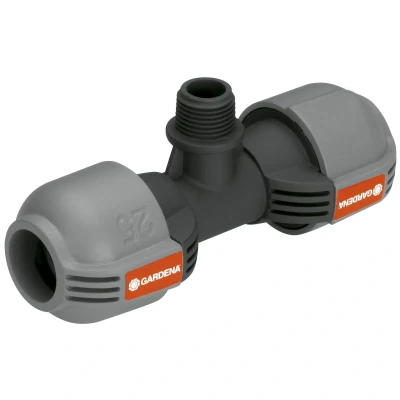 Afbeelding van GARDENA T stuk 25mm X 1/2&quot; Buitendraad
