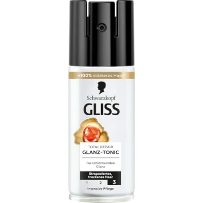 Afbeelding van Gliss Kur Reflex Shine Treatment/Haarbehandeling Total Repair voor droog haar 150ml