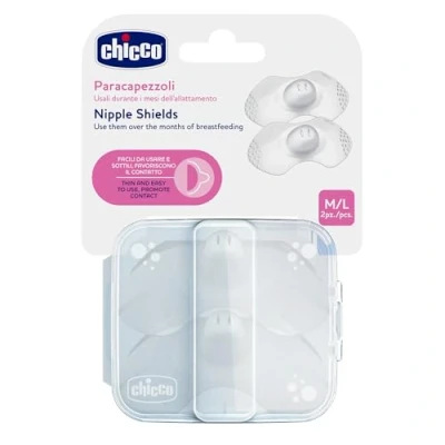 Afbeelding van Chicco Tepelbeschermers In Silicone M/L X2