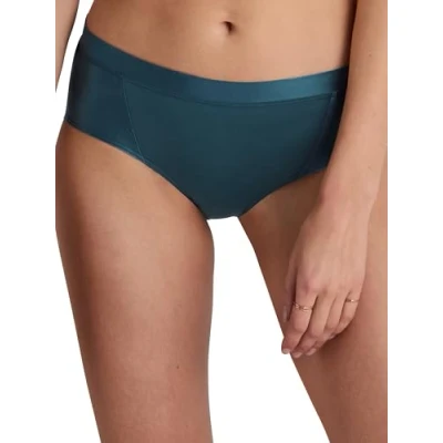 Afbeelding van Calida Cate Regular Satin Shorts Blauw katoen X Small Dames