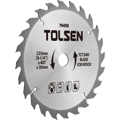 Afbeelding van Tolsen Zaagblad TCT 254 x 30mm 40T