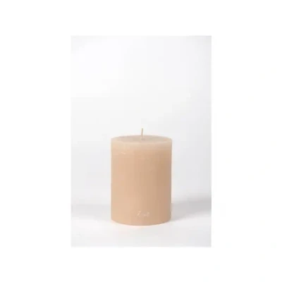 Afbeelding van Rasteli Luz Your Kaars Cilinder Beige Crème D 10 cm H 13