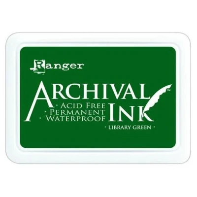 Afbeelding van Ranger Archival Ink pad library green AIP31475