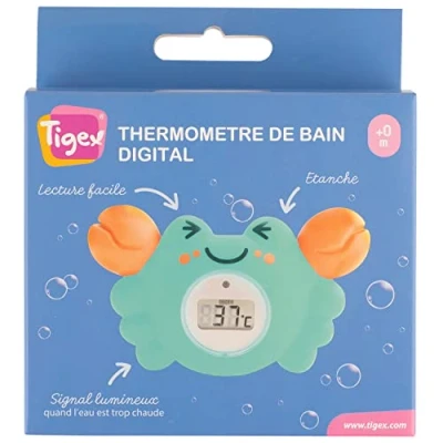 Afbeelding van Tigex Badthermometer Digitale thermometer krab