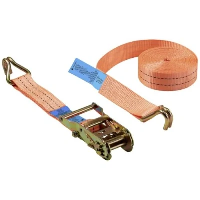 Afbeelding van TOOLCRAFT Spanband (tweedelig) Trekkracht (lc) vastbinden (enkel/direct)=1500 daN (l x b) 8000 mm 38 Ratelinrichting