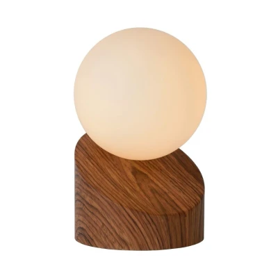 Afbeelding van Lucide Tafellamp Len Hout