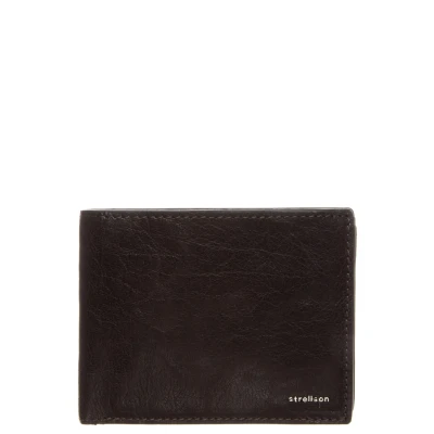 Afbeelding van Strellson Premium Jefferson Portemonnee, Heren, Maat: One Size, Darkbrown