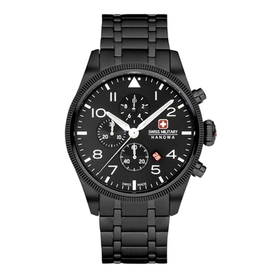 Afbeelding van Swiss Military Hanowa SMWGI0000431 Polshorloge Heren Kwarts Thunderbolt Chrono