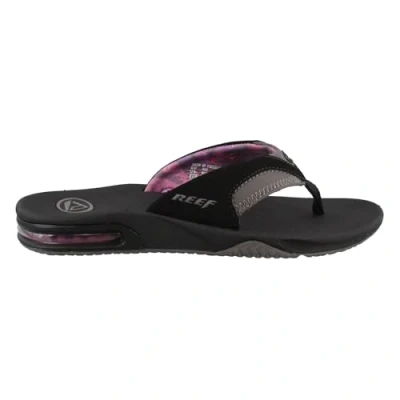 Afbeelding van Reef Fanning Sandalen voor dames Flesopener Flip Flops dames, Zwart/Grijs, 35.5 EU