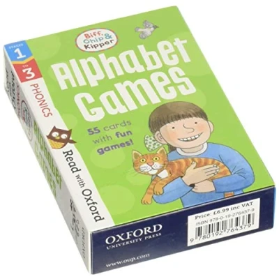 Afbeelding van Read with Oxford: Stages 1 3: Biff, Chip and Kipper: Alphabet Games Flashcards