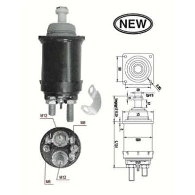Afbeelding van Magneetschakelaar, startmotor MAGNETI MARELLI 940113050569