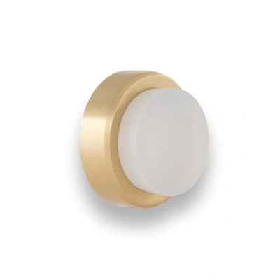 Afbeelding van EVI Herrajes I 205/24 BMT deurstopper, Mat messing wit, 24x14mm