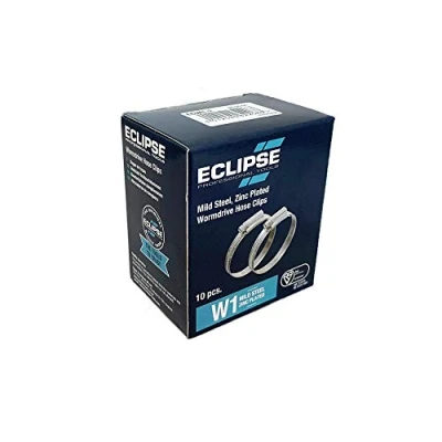 Afbeelding van Eclipse Professional Tools ECW1 1 W1 Mild Steel Wormdrive Slangklemmen 25 35 mm 10 Pack