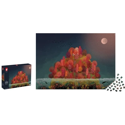 Afbeelding van Janod puzzel rode herfst 2000st