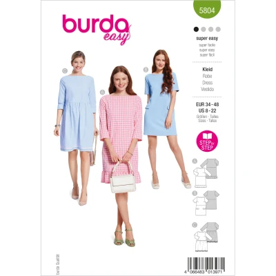 Afbeelding van Burda nr.5804 maat 34 48