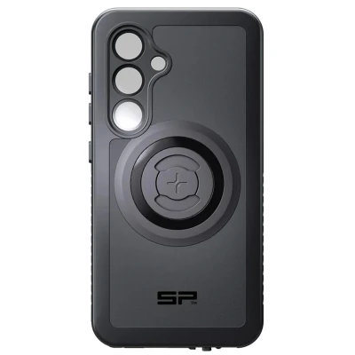 Afbeelding van Samsung Galaxy S24 MagSafe Hoesje Kunststof SP Connect Backcover/Hardcase Zwart Telefoonhoesje Shockproof/Valbescherming