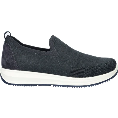 Afbeelding van ara Osaka Instappers, Dames, Maat: 37, Blauw Textiel