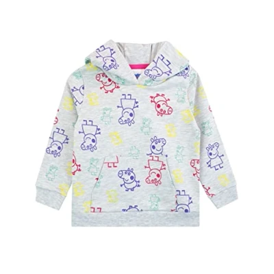 Afbeelding van Peppa Pig Meisjes Hoodie Grijs 104