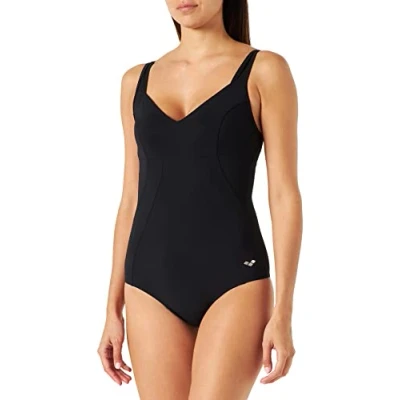 Afbeelding van arena Bodylift badpak voor dames, vertigo Low C Cup, shaping effect, figuurvormend, sneldrogend, UV bescherming)