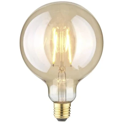Afbeelding van LightMe LM85061 LED lamp E27 Globe 2.5 W Barnsteen (Ø x l) 125 mm 178 1 stuk(s)