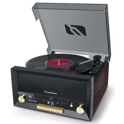 Afbeelding van Record Player Muse MT112W Black 20 W