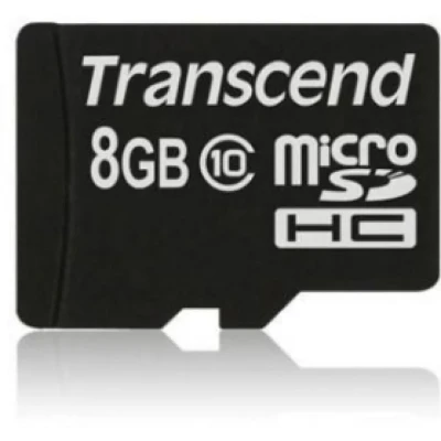 Afbeelding van Transcend microSDHC 8GB Class 10 UHS I MLC 600x SD Adapter