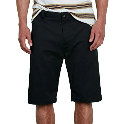 Afbeelding van Volcom Heren Vmonty Stretch Chino Short, Zwart, 52