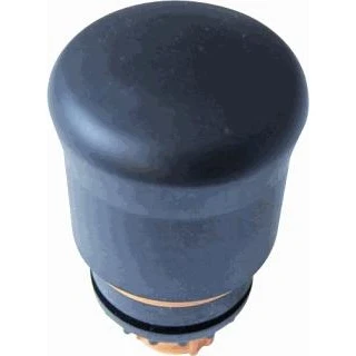 Afbeelding van Eaton rmq titan m22 frontelement stop drukknop kleur zwart ontgrendelen door trekken knop 38mm kunststof frontring ip66 225528