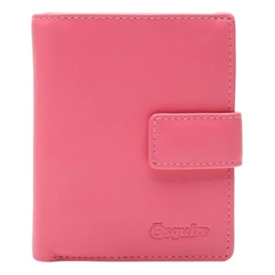 Afbeelding van Esquire Leren Portemonnee Viktoria 62 Wallet Salmon Roze
