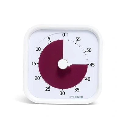 Afbeelding van Time timer MOD HOME EDITION kleur Cotton Ball White 60 Minuten visuele