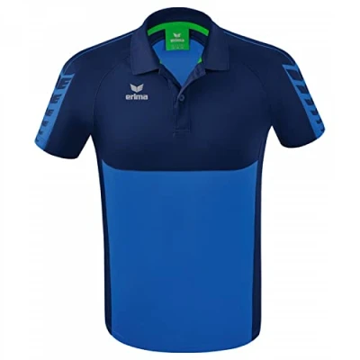 Afbeelding van Six Wings polo new royal/new navy / L