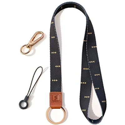 Afbeelding van SENLLY Neck Lanyard Strap for Keys, Original Pattern Design ID Badge and Keychain Holder