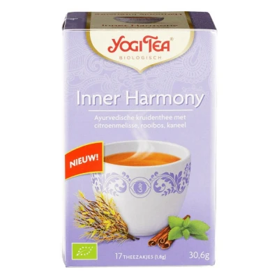 Afbeelding van 6x Yogi tea Inner Harmony Biologisch 17 stuks
