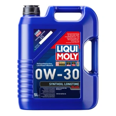 Afbeelding van LIQUI MOLY Synthoil Longtime Plus 0W 30 5 L volledig synthetische motorolie SKU: 1151