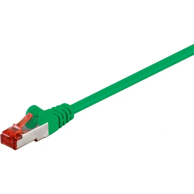 Afbeelding van Goobay CAT 6 Patch Cable, S/FTP (PiMF), green 3 m
