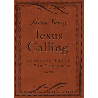Afbeelding van Jesus Calling, Small Brown Leathersoft, with Scripture References: Enjoying Peace in His Presence (A 365 Day Devotional)