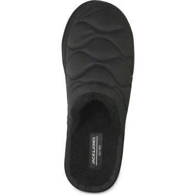 Afbeelding van Jack &amp; Jones Jfwbalham Pantoffels, Heren, Maat: 40/41, Anthracite Polyester